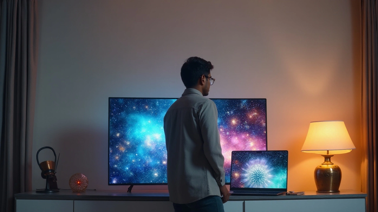 QLED: Vivid Colors and Brighter Displays