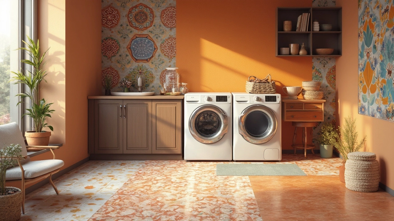 Should You Put Flooring Under Washer and Dryer?