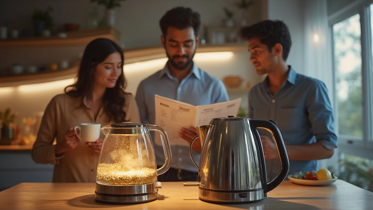 Boil Water Better: Glass vs Stainless Steel Kettles Compared